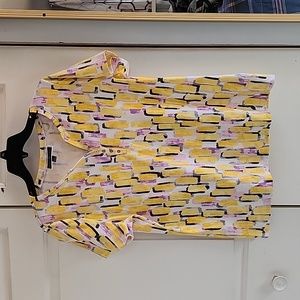 NWOT Karen sScott tab front top sz L